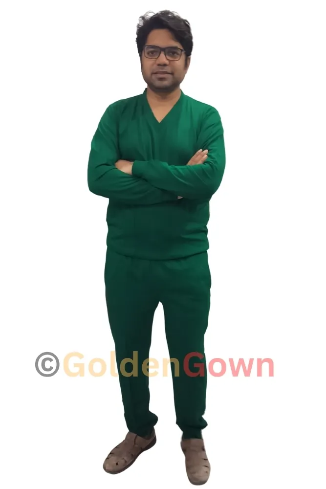 CozyCare Winter Mens Scrub